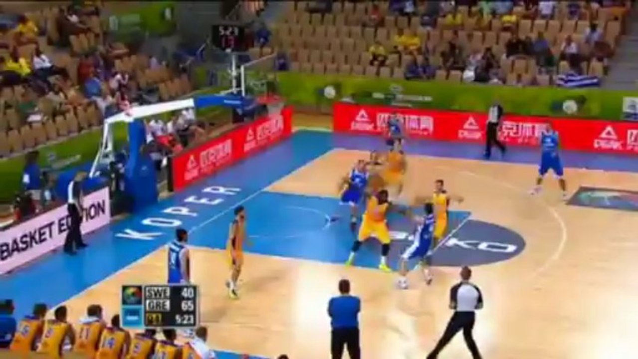 Highlights Sweden-Greece EuroBasket 2013