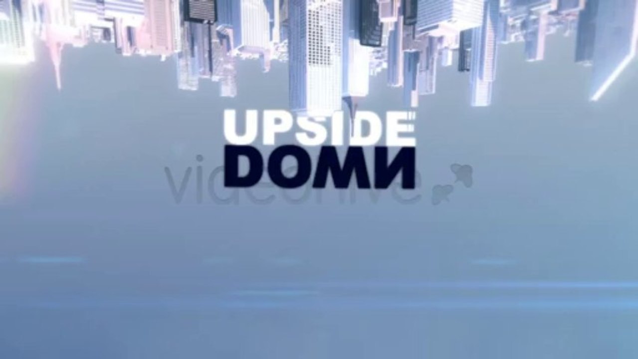 Upside Down City Logo Reveal - After Effects Template