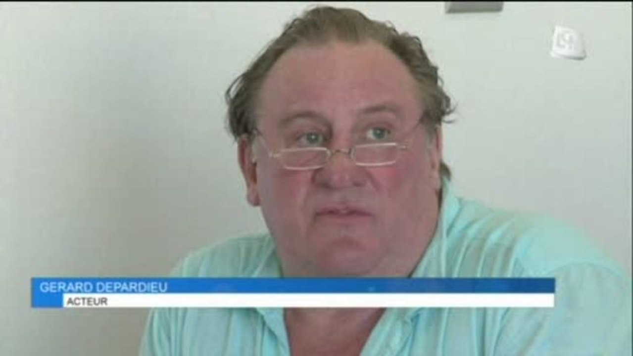 Gérard Depardieu commente l'actu marseillaise