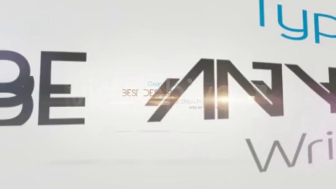 Text Rotation - After Effects Template