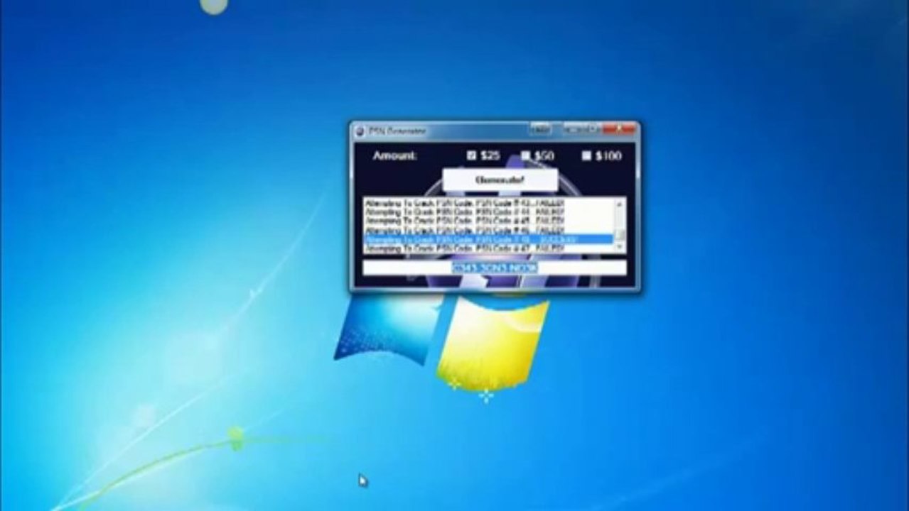 Free PSN Code Generator 2013 - No Surveys
