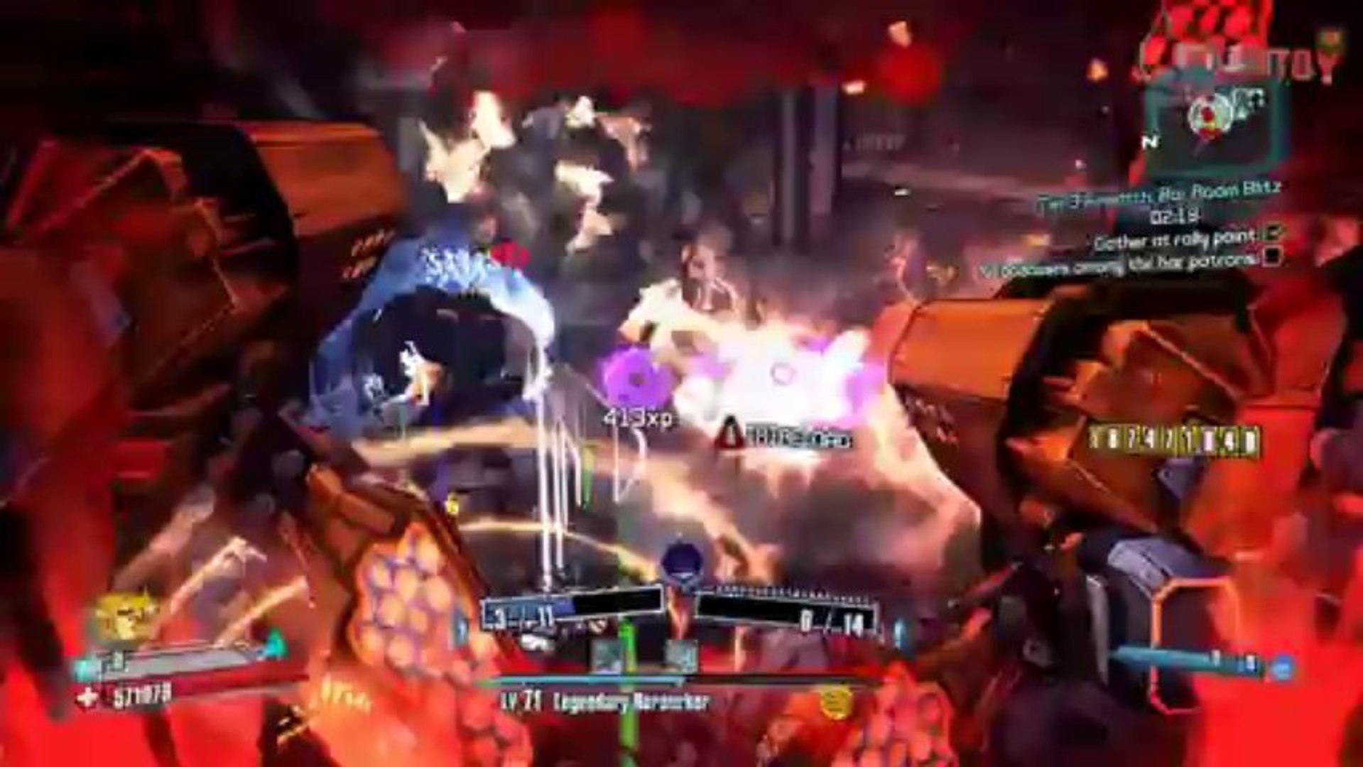 Borderlands 2 Fast Way To Level Up To 72 Pyro Pete S Bar Method Video Dailymotion