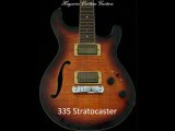 Haywire Custom Guitars 335 Stratocaster