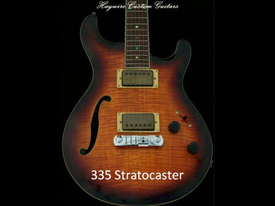 Haywire Custom Guitars Active Blackie