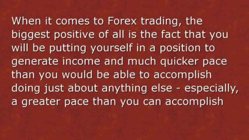 Forex Trading For Making Money From Home