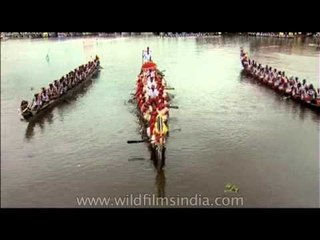 Snake Boat Race of Kerala - Time Lapse