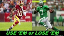 RGIII vs. Michael Vick -- Week One Picks- Big Balls Fantasy Football 106