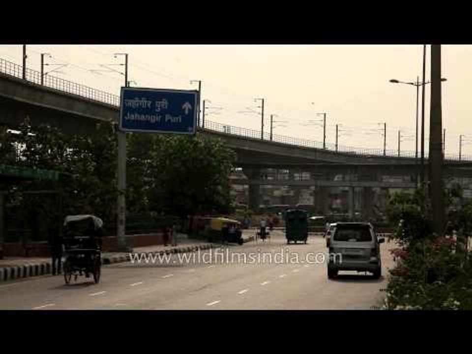 Azadpur metro station, New delhi