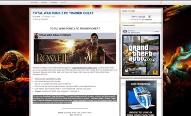 Comment installer vapeur triche Total War Rome 2 Télécharger