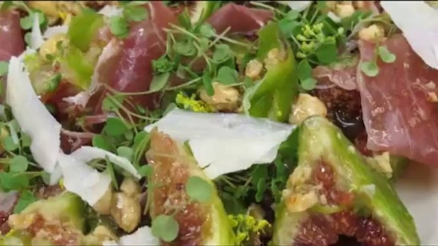 Robin Food (Ensalada 'nizarda' + higos con queso)