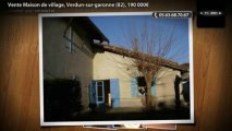 Vente Maison de village, Verdun-sur-garonne (82), 190 000€