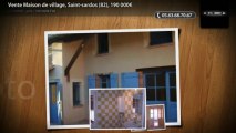 Vente Maison de village, Saint-sardos (82), 190 000€