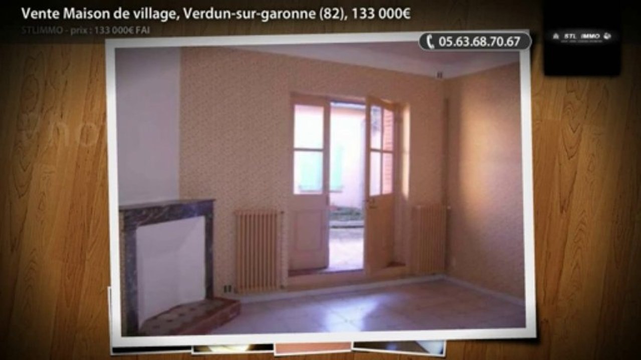 Vente Maison de village, Verdun-sur-garonne (82), 133 000€