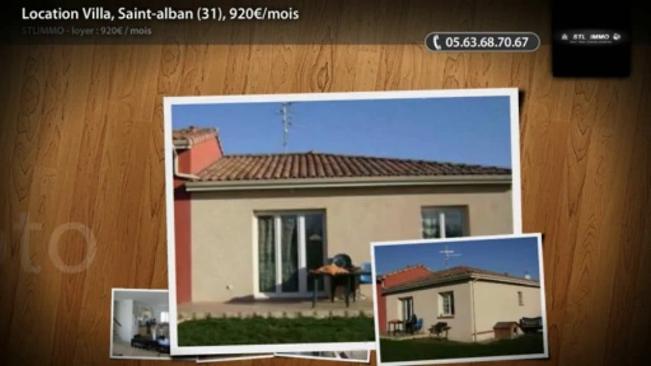 Location Villa, Saint-alban (31), 920€/mois