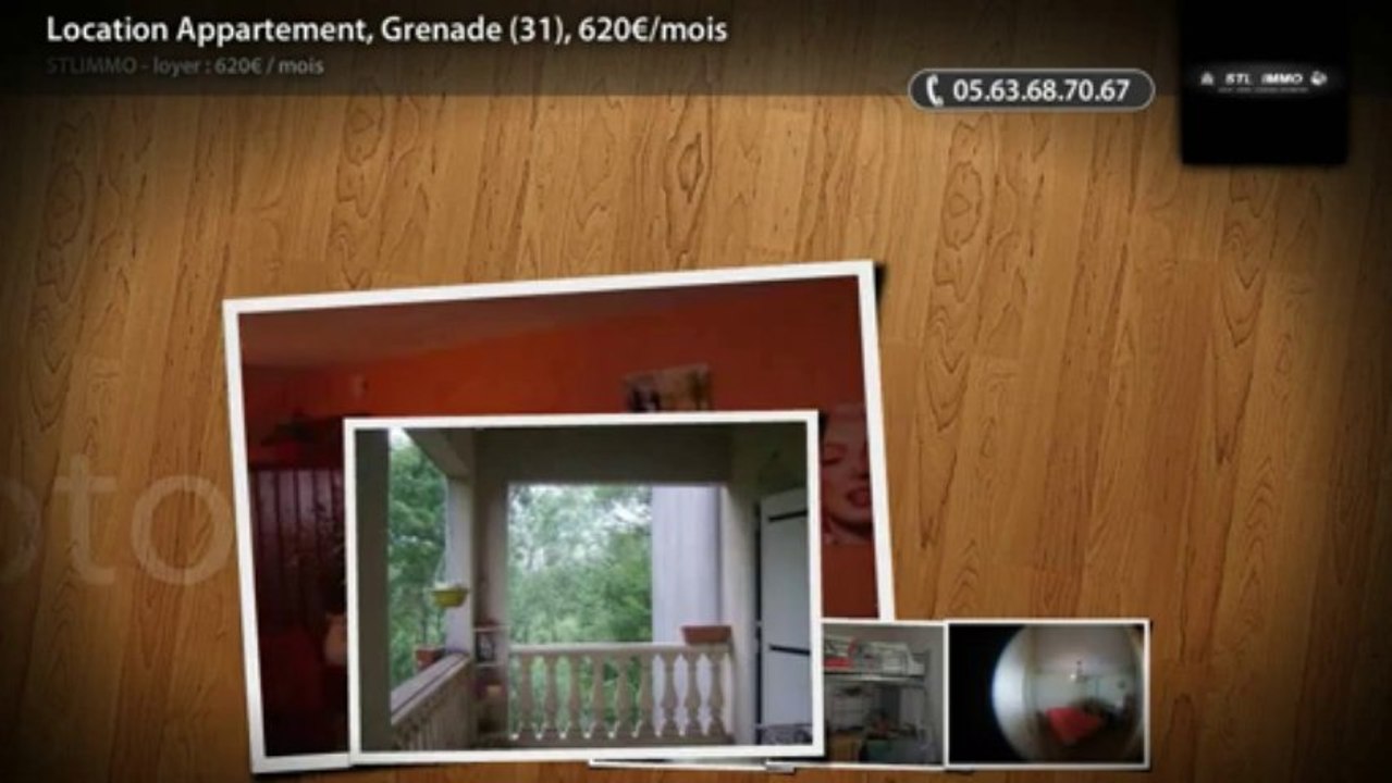 Location Appartement, Grenade (31), 620€/mois