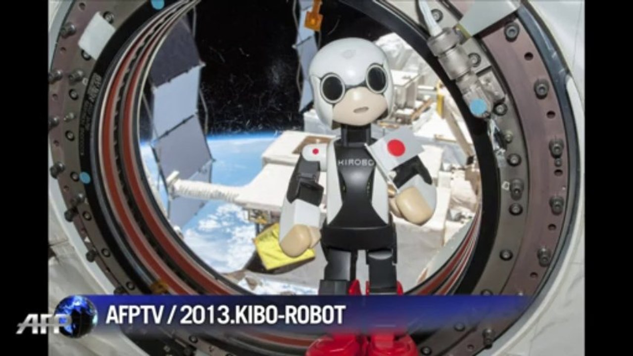 Japan's robo-astronaut takes 'one small step...'