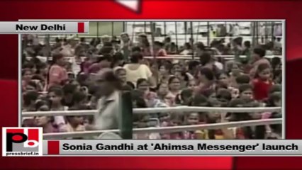 Sonia Gandhi: Making laws is not enough. We must implement them at the grass root