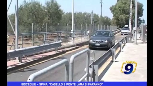 Bisceglie | Spina: casello e ponte lama si faranno