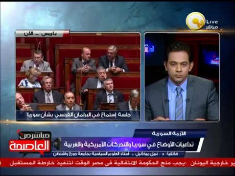 د. نبيل ميخائيل: على أوباما أن يلتزم بمسئوليته الشخصية تجاه ضرب سوريا