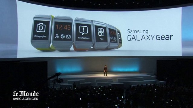 Samsung présente sa montre connectée, la Galaxy Gear
