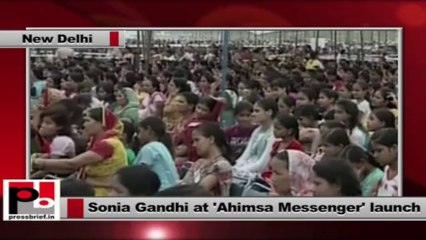 Sonia Gandhi: Right that a male child has should be given to a girl child too