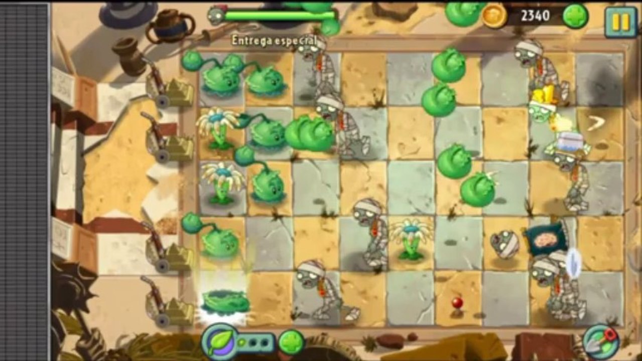 Plants vs Zombies 2  It's About Time Gameplay Survival Mode