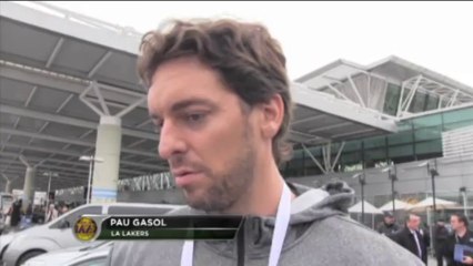 Gasol: "Es importante que Messi nos apoye"