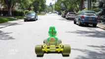 Mario Kart pour de vrai (en 3D)!