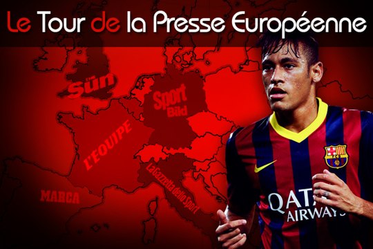 Neymar a déjà joué pour le Real Madrid, Usain Bolt fan de Fellaini... Le Tour de la presse européenne !