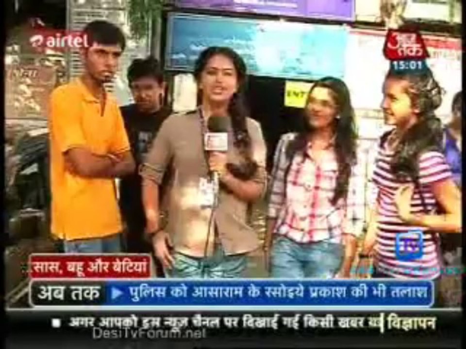 Saas Bahu Aur Betiyan [Aaj Tak] 5th September 2013 Video pt2