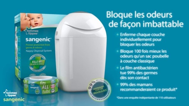 Demonstration Poubelle A Couches Sangenic Par Tommee Tippee Video Dailymotion