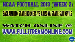 Watch Sacramento State vs Arizona State Live NCAA College Football Streaming Online