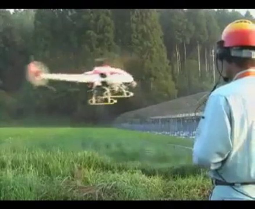 Agriculture / Using Helicopter for sprayers