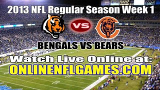 Watch Cincinnati Bengals vs Chicago Bears Live NFL Streaming Online