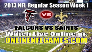 Watch Atlanta Falcons vs New Orleans Saints Live NFL Streaming Online