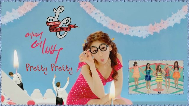 Ladies' Code - Pretty Pretty k-pop [german sub]