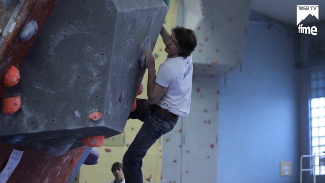 Escalade - Entraînement Equipe de France Bloc