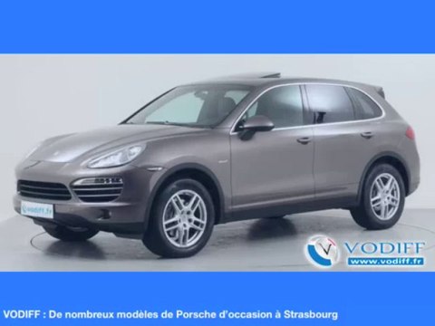 VODIFF AUTOMOBILES ALSACE : De nombreux modèles de Porsche d'occasion à Strasbourg