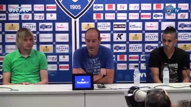SC Bastia : Présentation des recrues / Sept 2013