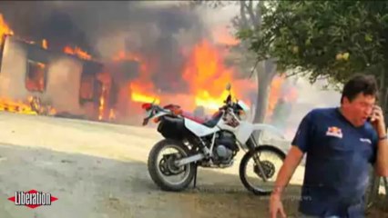 La Californie en flammes