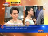 Kangana Launches her own website