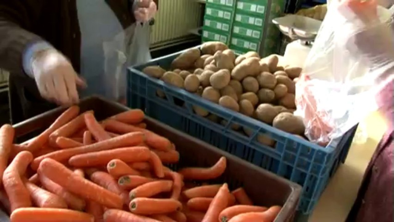 Les bénévoles des resto du cœur toujours à l'ouvrage.
