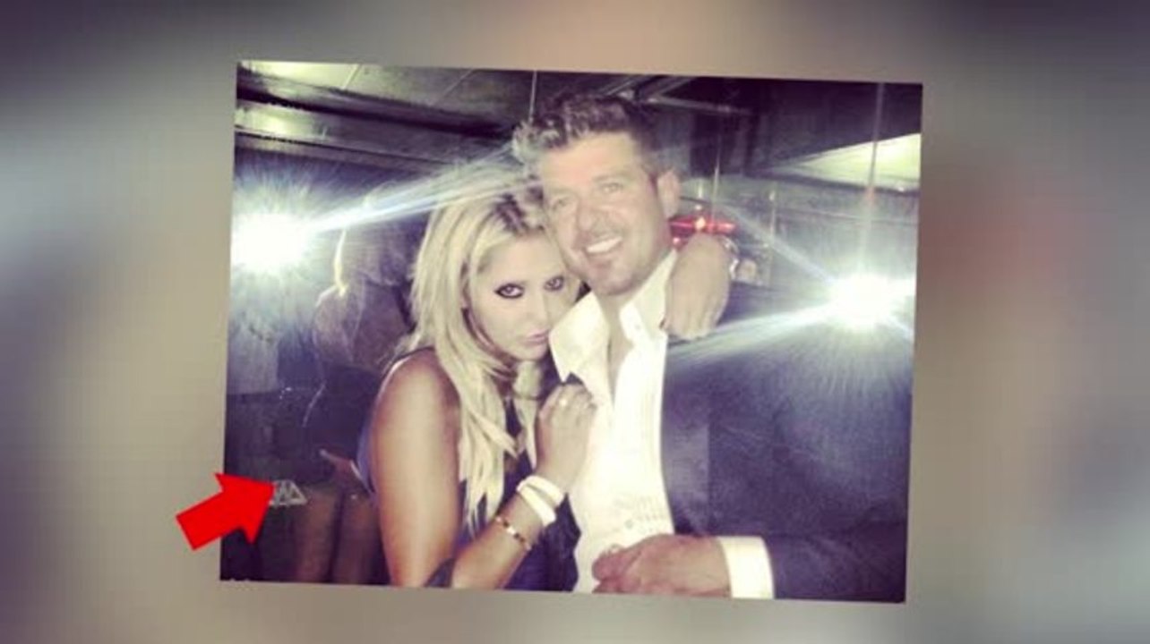NYC Sternchen sagt, Robin Thicke habe seine Frau betrogen