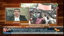 Estudiantes chilenos convocaron a una marcha nacional
