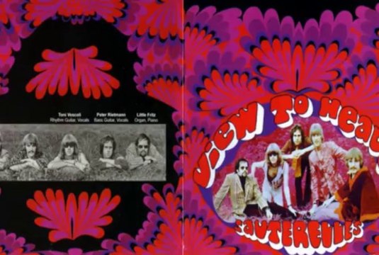 Les Sauterelles. Hello,One Kiss,Goodbye 1968 Swiss Flower Beat Pop