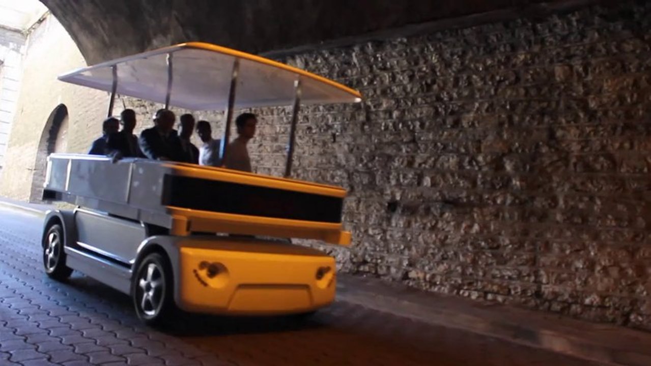 Expérimentation de Navia dans le tunnel de la Rue Terme