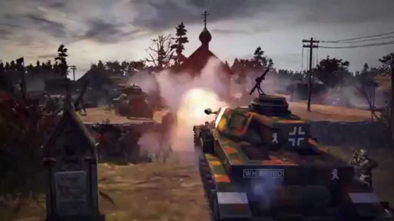 Company of Heroes 2 - Semoskiy Multiplayer Map Trailer - PC