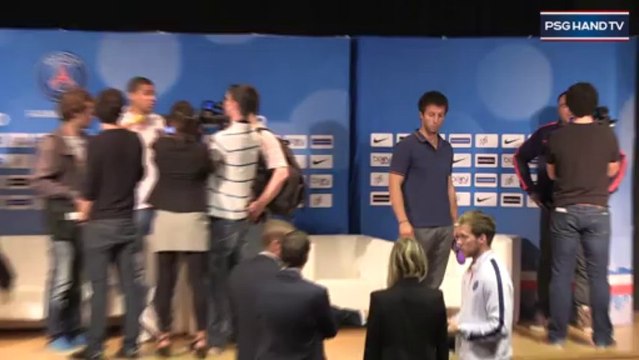 Conférence de presse : Présentation des nouvelles recrues du PSG Handball