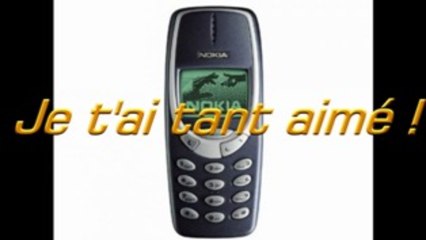 Vintage -Mon Nokia 3310 !!!!! (SNIF!)