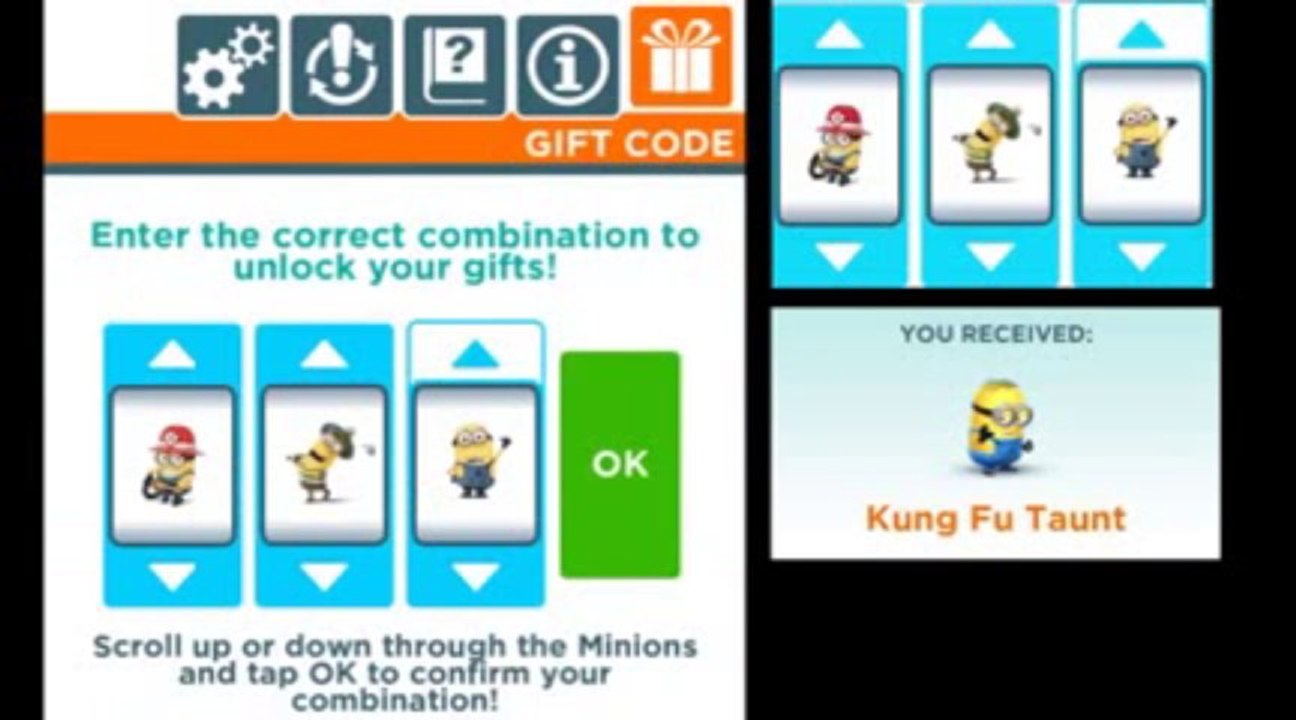 Despicable Me Minion Rush Unlock code September 2013